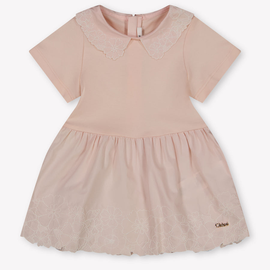 Chloe Baby Girls Dress in Light Pink