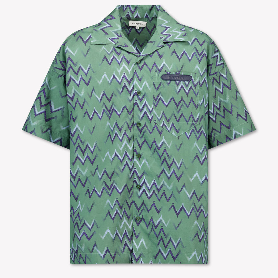 Lanvin Boys Blouse in Green
