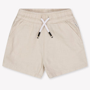 Boss Baby Jongens Shorts In Licht Beige
