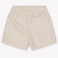 Boss Baby Jongens Shorts In Licht Beige