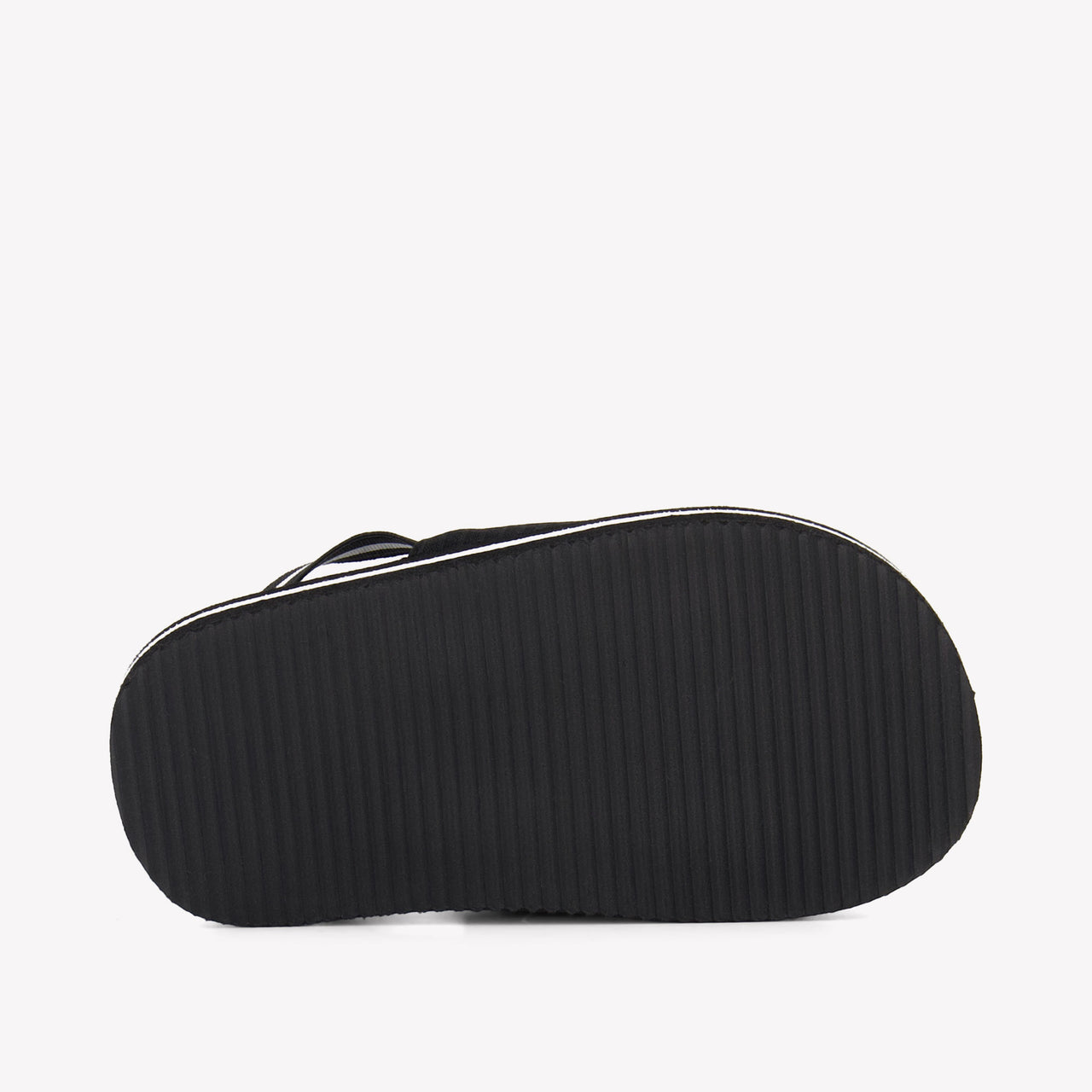 Boss Jongens Slippers In Zwart