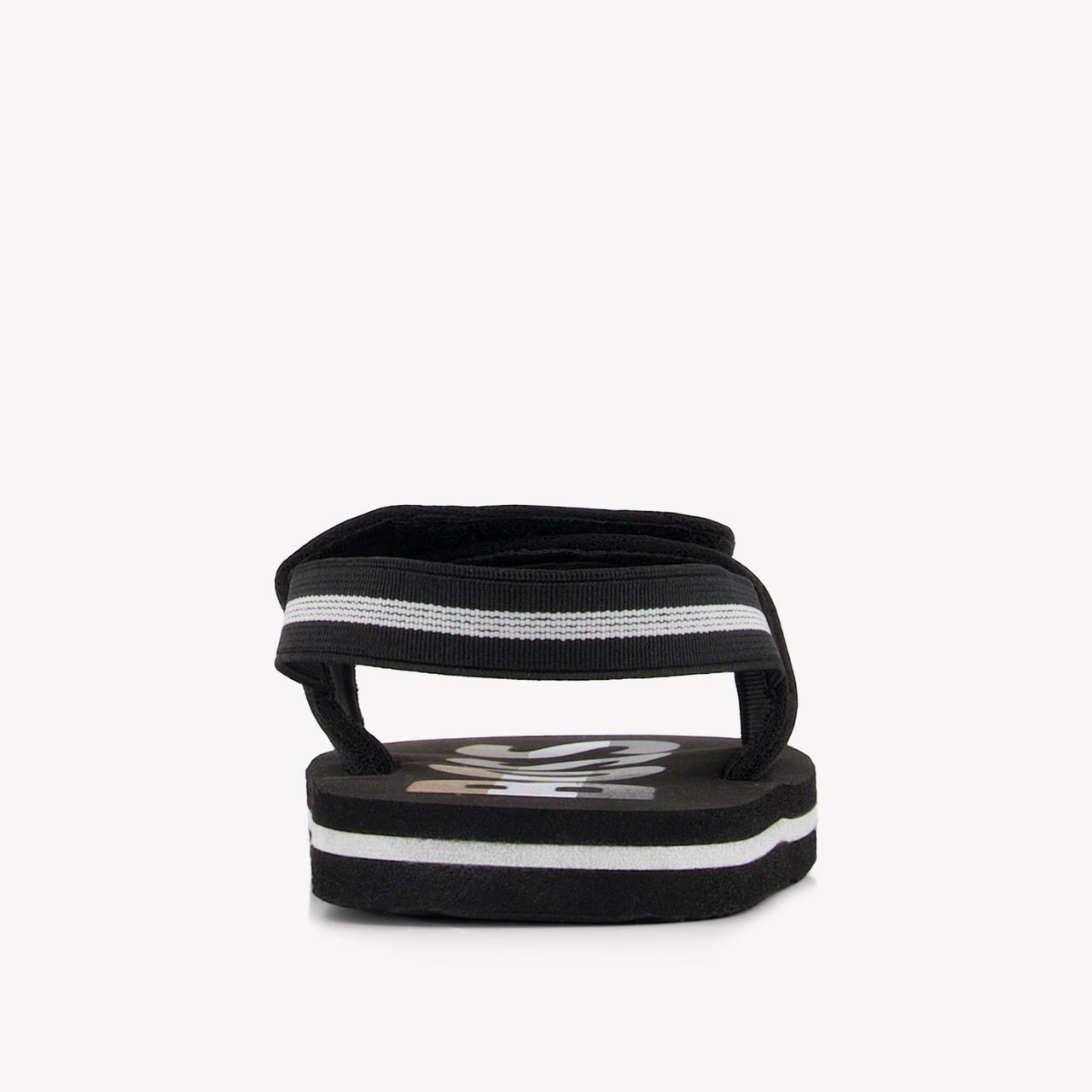Boss Jongens Slippers In Zwart