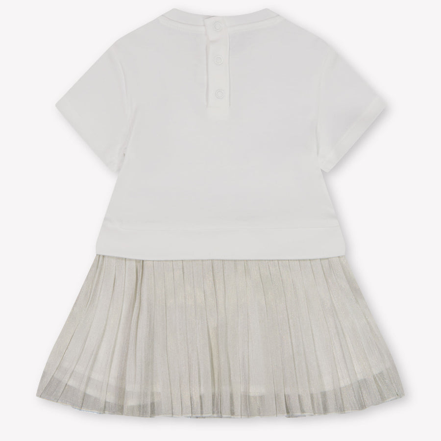 Michael Kors Baby Meisjes Jurk In Wit
