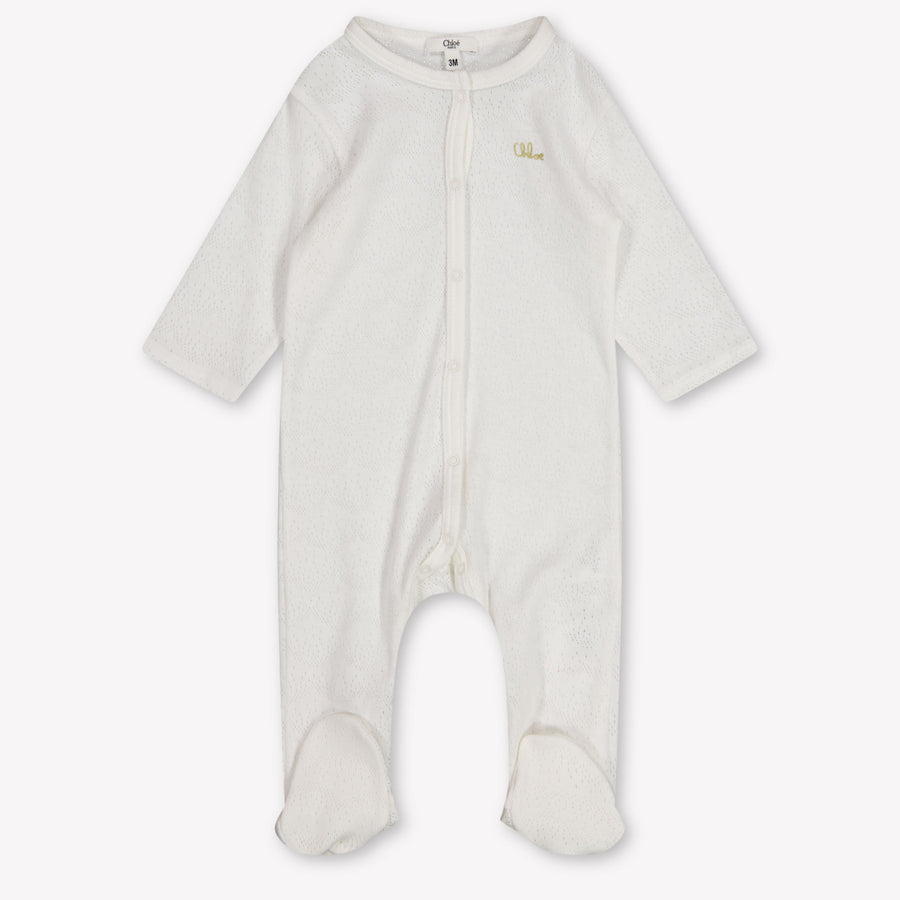 Chloe Baby Meisjes Boxpakje In Wit