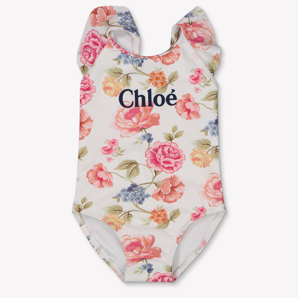 Chloe Baby Meisjes Zwemkleding In Wit