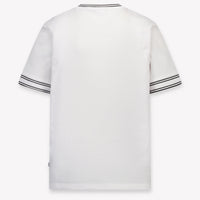 Boss Kinder Jongens T-Shirt In Wit