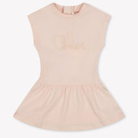 Chloe Baby Meisjes Jurk In Licht Roze