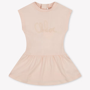 Chloe Baby Meisjes Jurk In Licht Roze