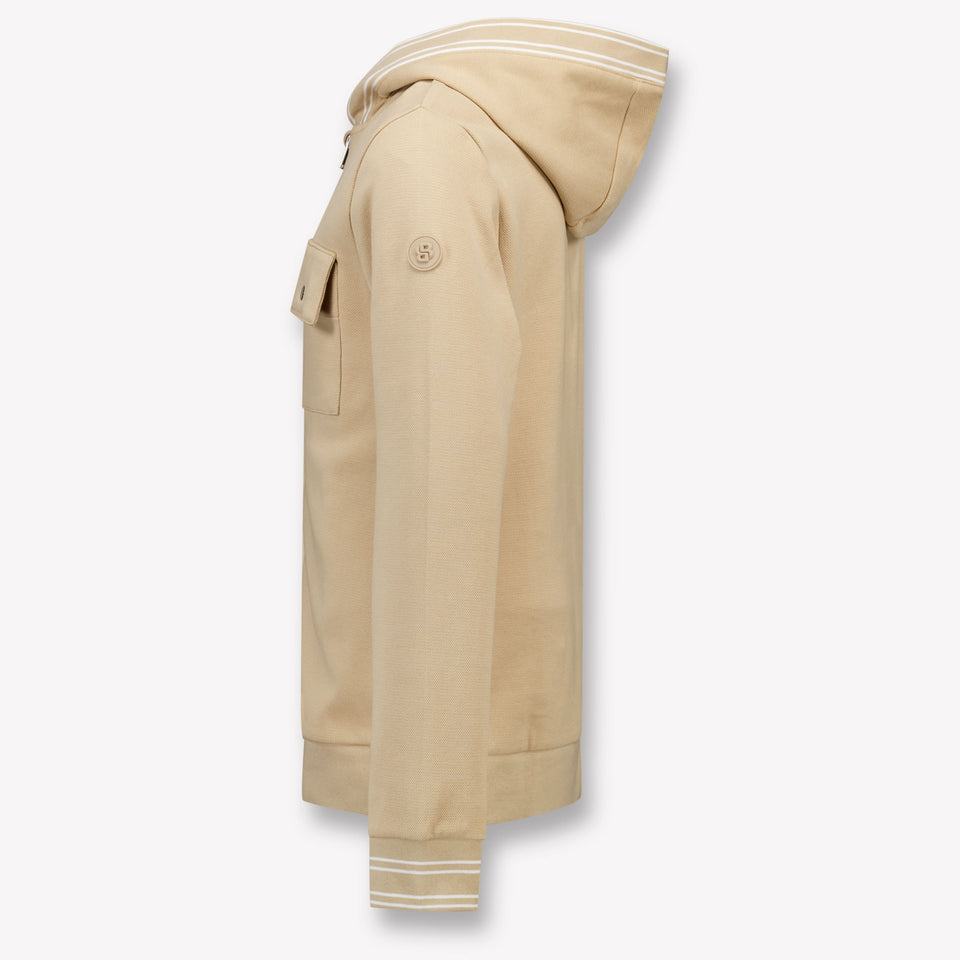 Boss Kinder Jongens Vest In Beige