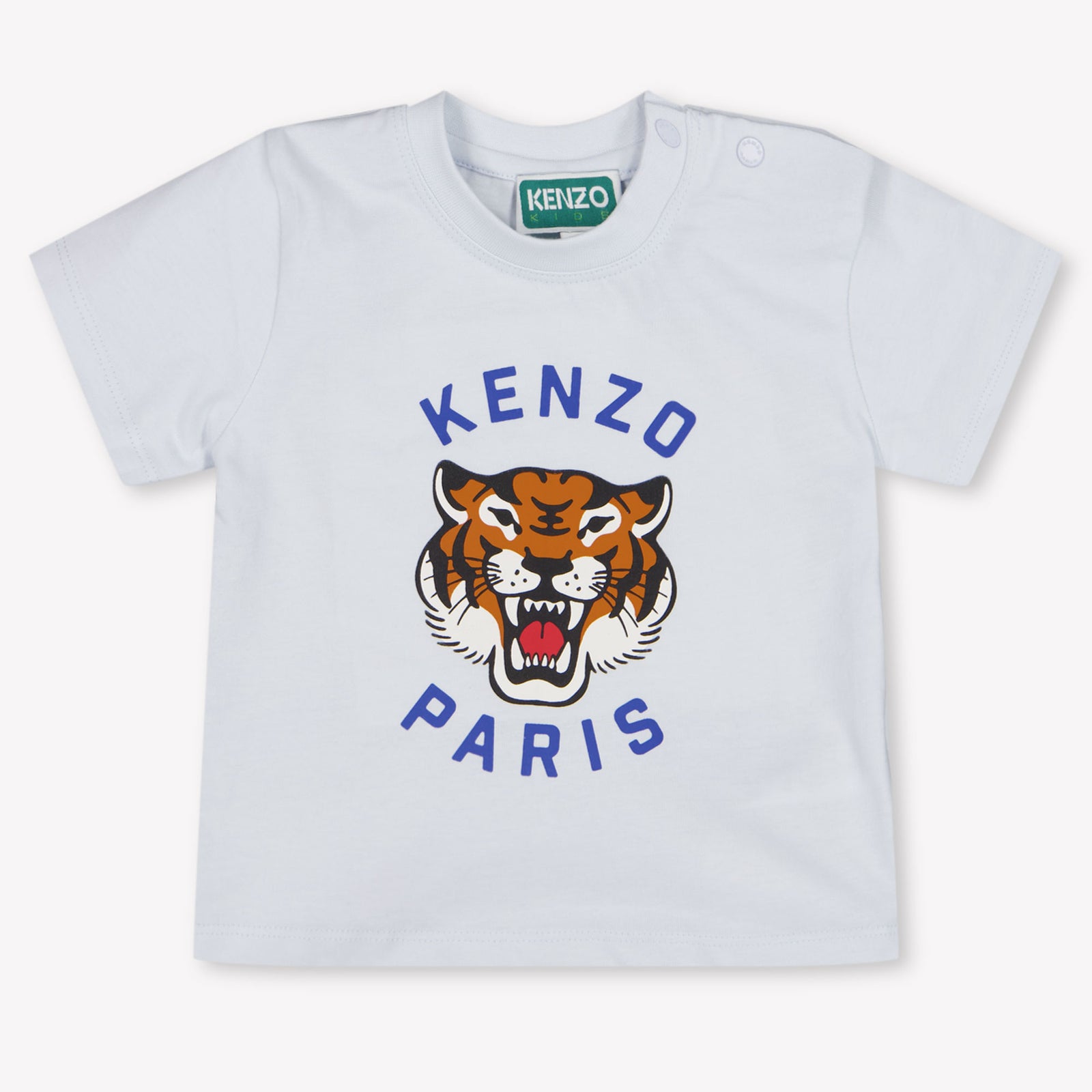 Kenzo Kids Baby Jongens T-Shirt In Licht Blauw