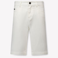 Boss Kinder Jongens Shorts In Wit