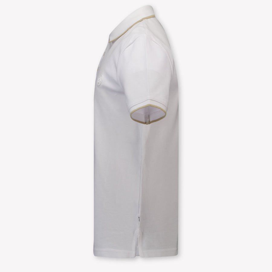 Boss Kinder Jongens Polo In Wit
