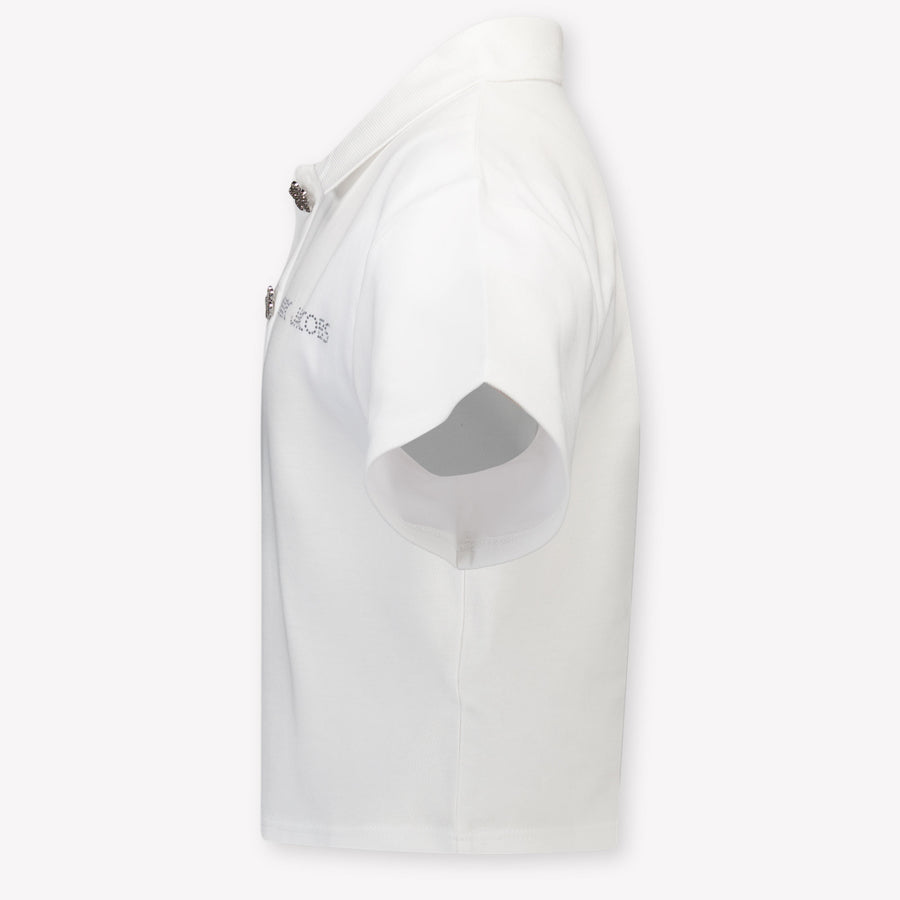 Marc Jacobs Kinder Meisjes Polo In Wit