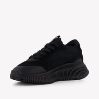 Boss Jongens Sneakers In Zwart