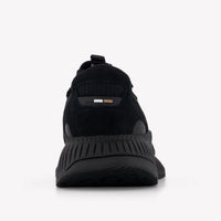 Boss Jongens Sneakers In Zwart