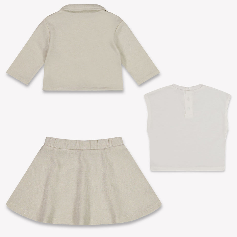 Michael Kors Baby Meisjes Setje In Goud