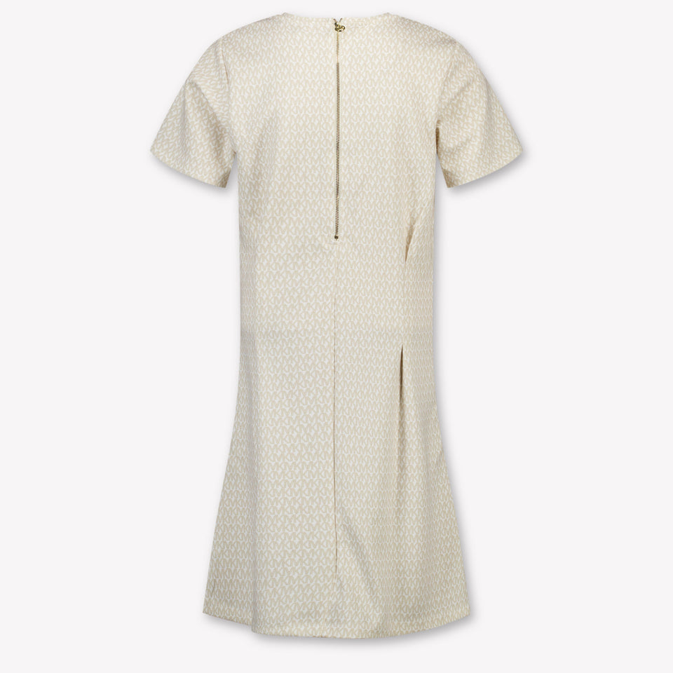 Michael Kors Kinder Meisjes Jurk In Beige