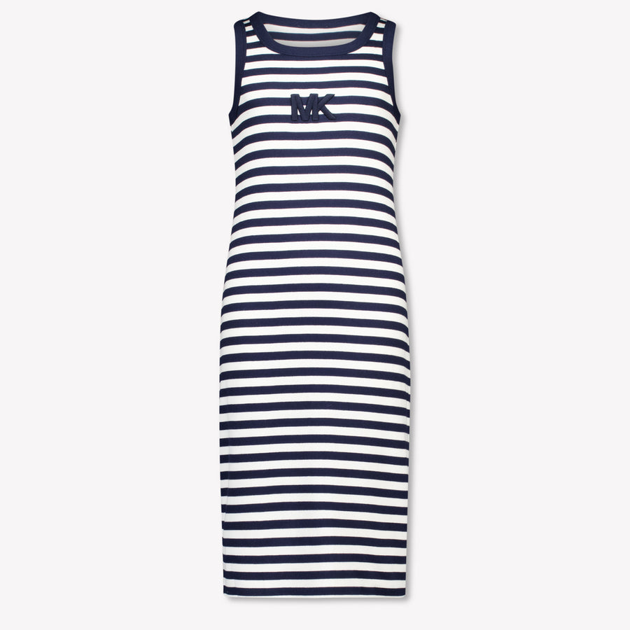 Michael Kors Kinder Meisjes Jurk In Navy