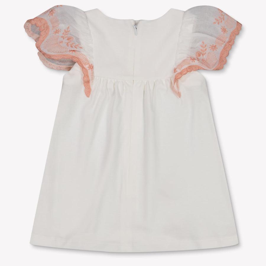Chloe Baby Meisjes Jurk In Wit