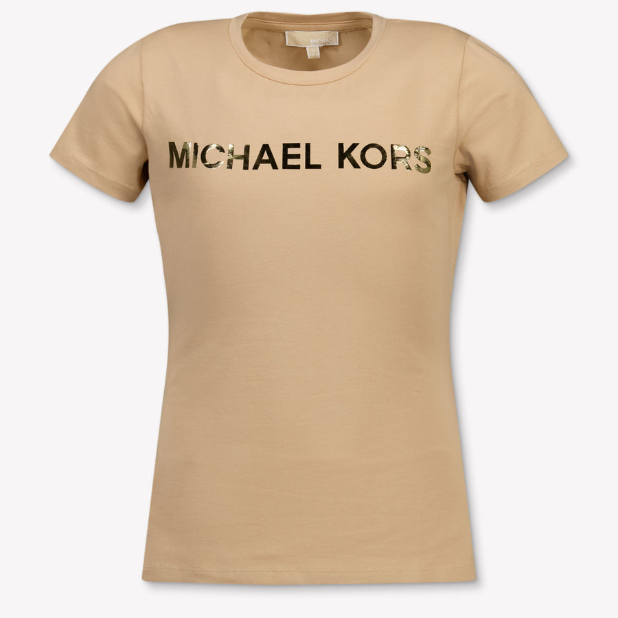 Michael Kors Kinder Meisjes T-Shirt In Camel