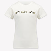 Michael Kors Girls T-Shirt in Off-White