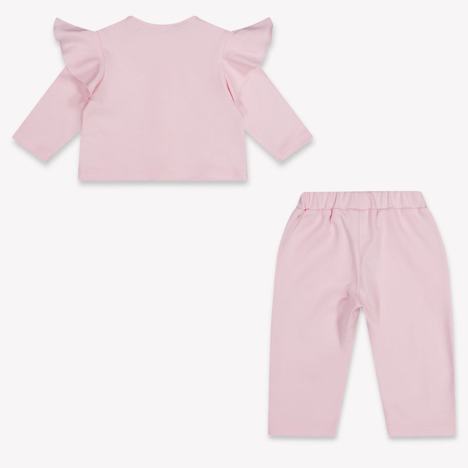 Givenchy Baby Meisjes Joggingpak In Licht Roze