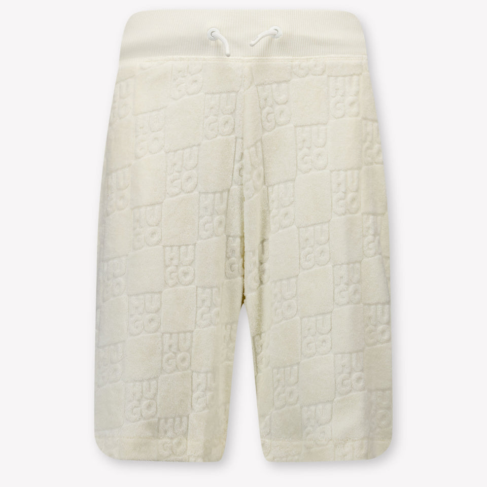 HUGO Kinder Jongens Shorts In Beige