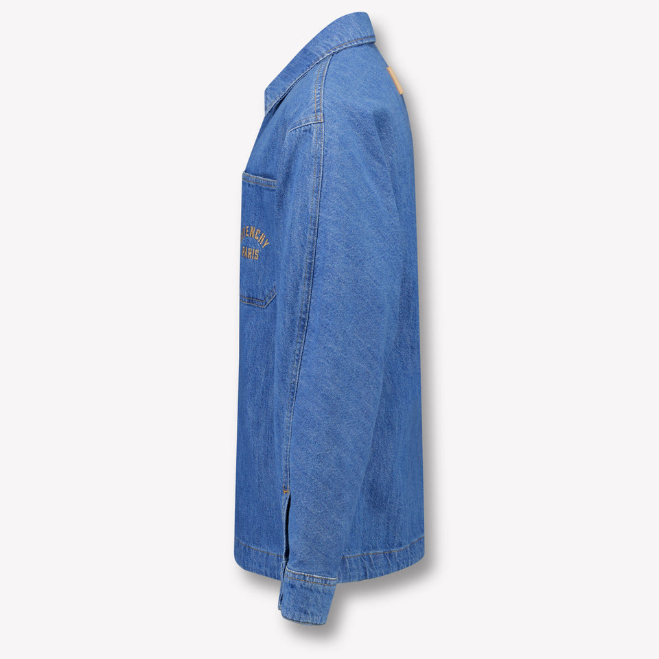 Givenchy Kinder Jongens Blouse In Blauw