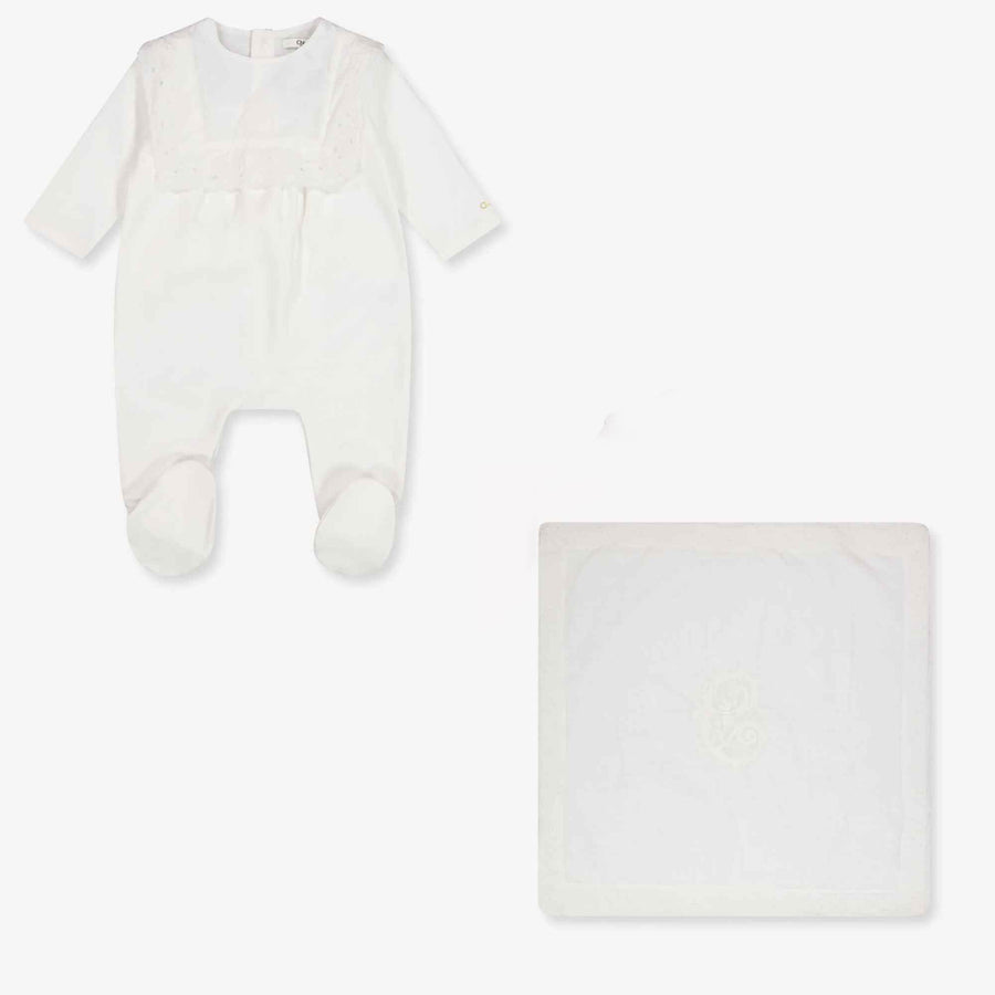 Chloe Baby Meisjes Boxpakje In Wit