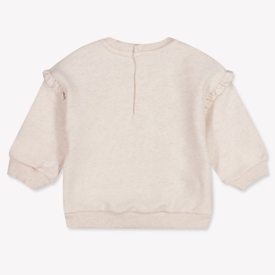 Chloe Baby Meisjes Trui In Licht Beige