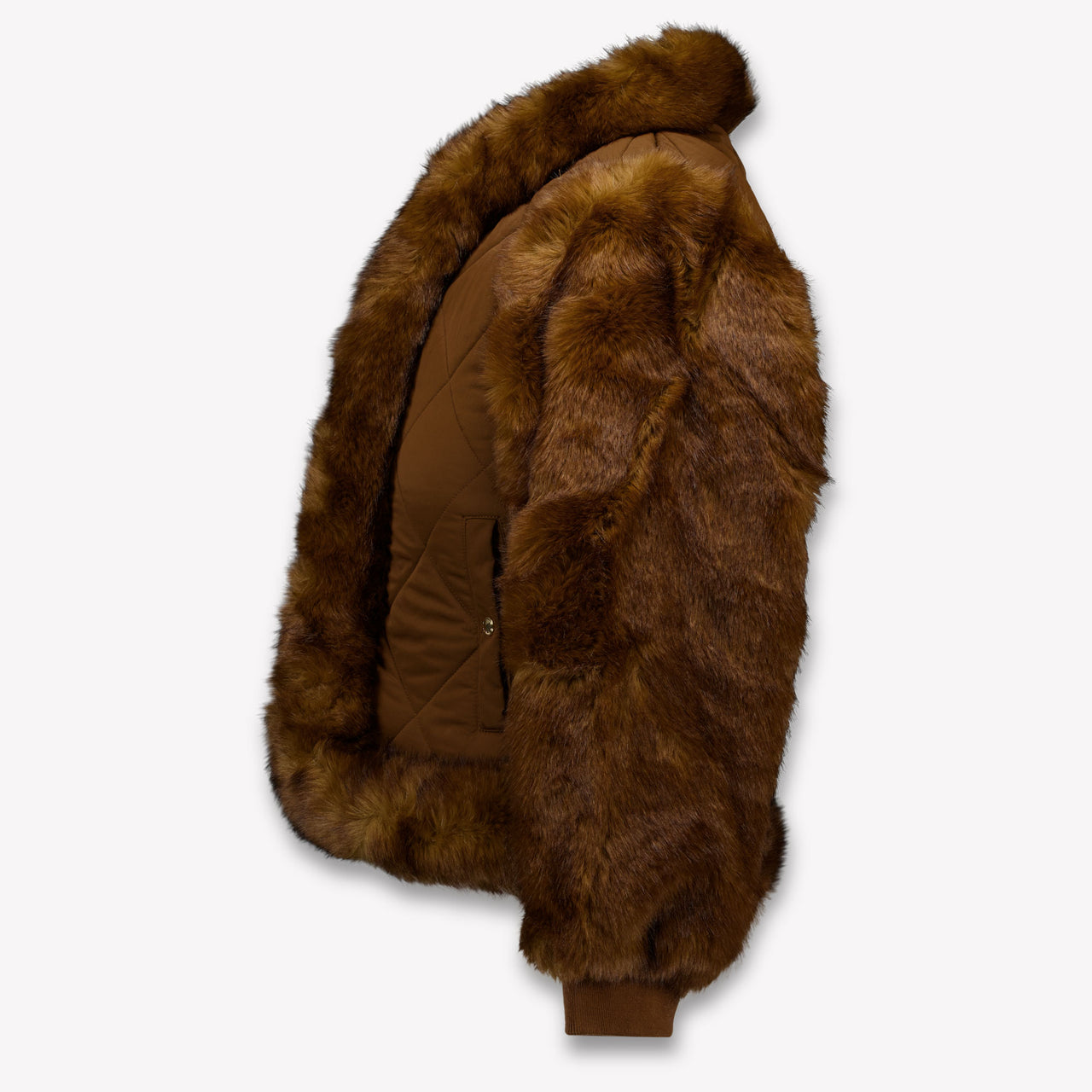Chloe Kinder Meisjes Faux Fur Jassen In Bruin