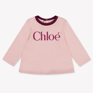 Chloe Baby Meisjes T-Shirt In Licht Roze