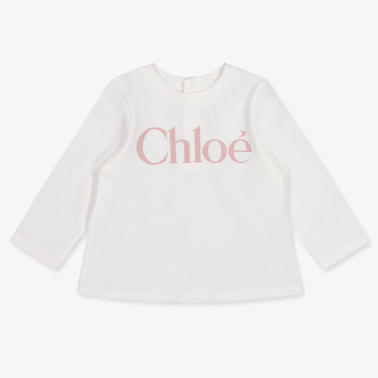 Chloe Baby Meisjes T-Shirt In Wit
