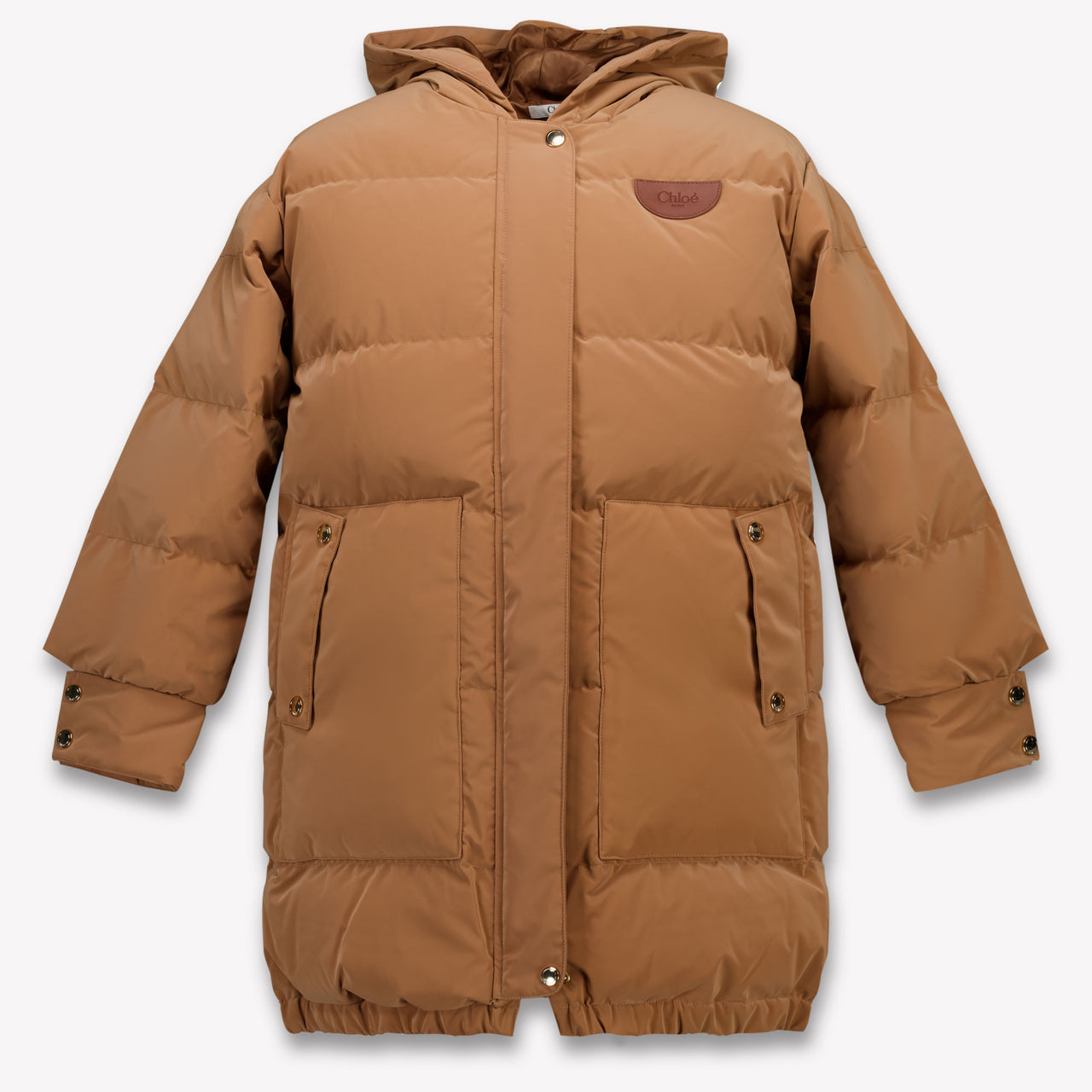 Chloe Kinder Meisjes Winterjas In Beige