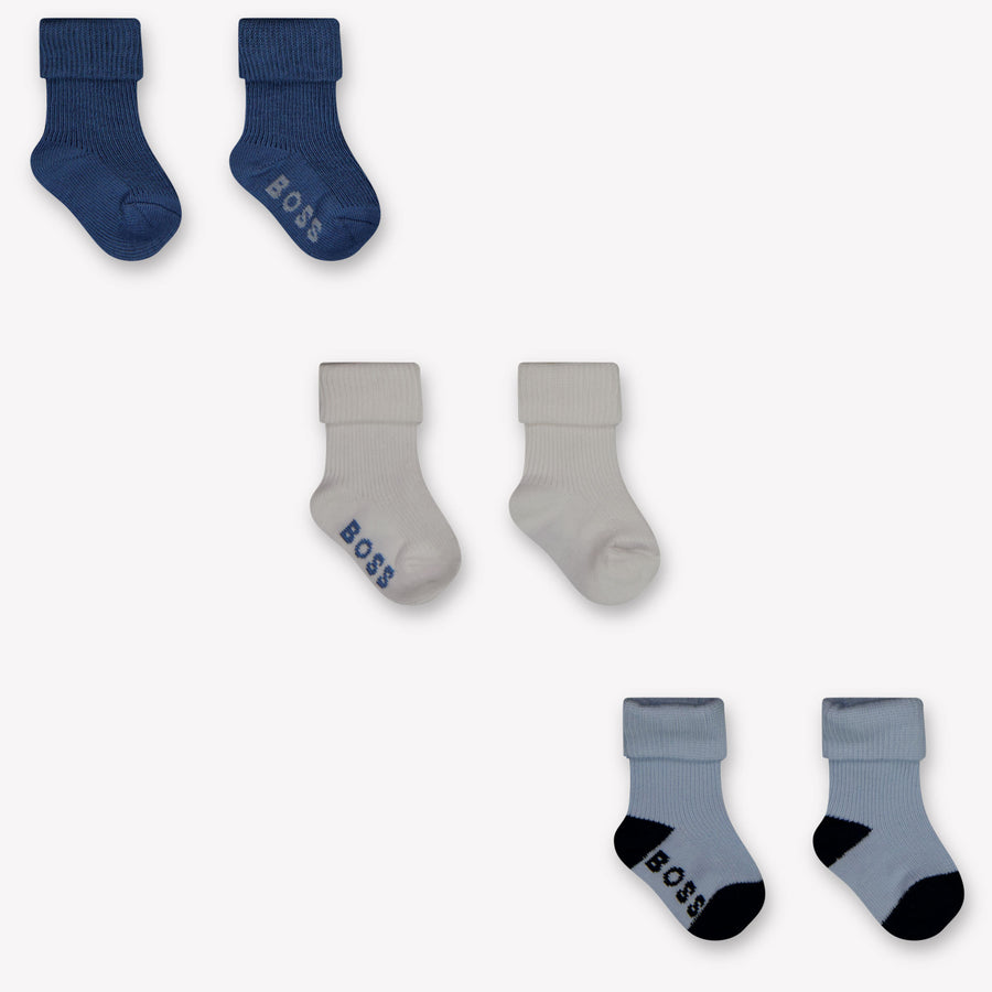 Boss Baby Jongens Sokjes In Licht Blauw
