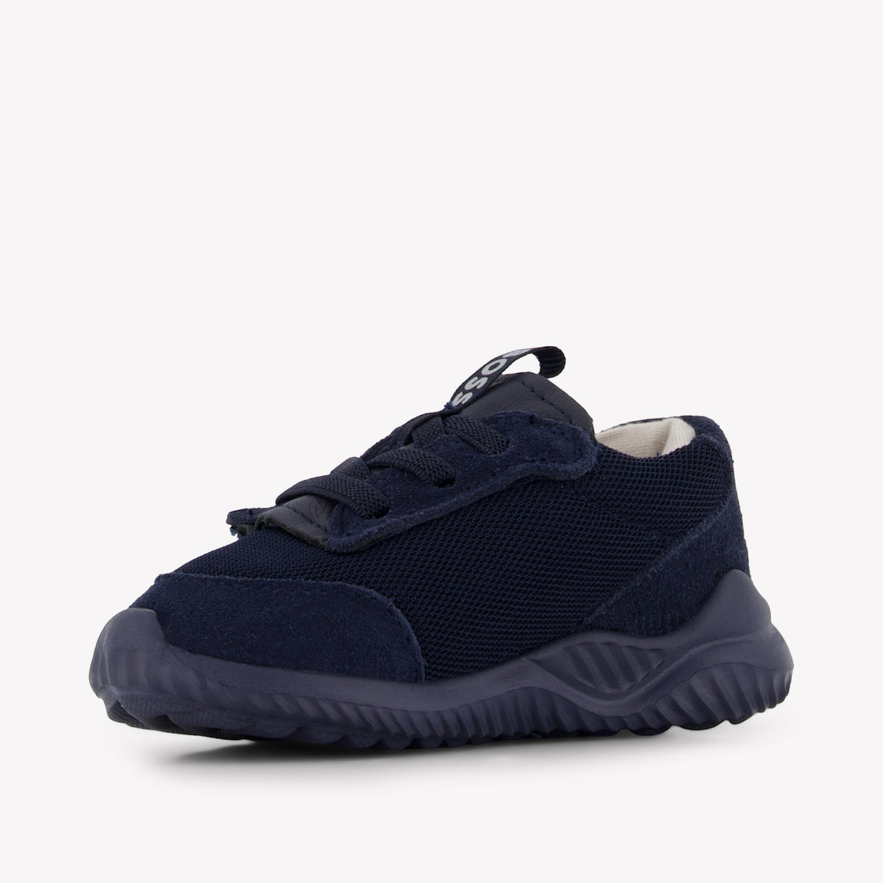Boss Jongens Sneakers In Navy