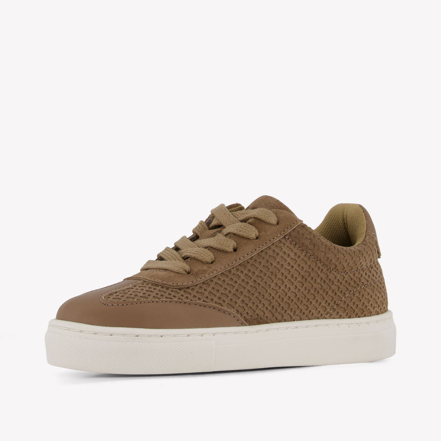 Boss Jongens Sneakers In Beige
