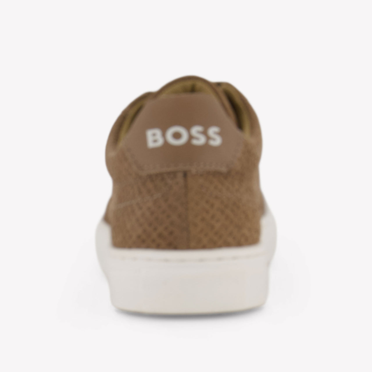 Boss Jongens Sneakers In Beige