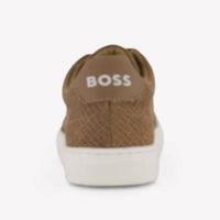 Boss Jongens Sneakers In Beige