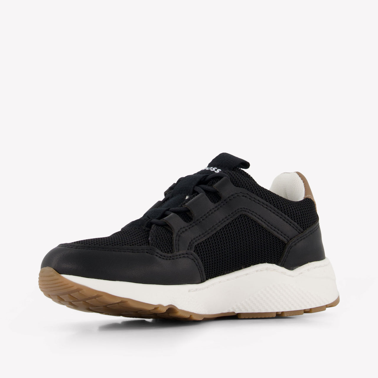 Boss Jongens Sneakers In Zwart