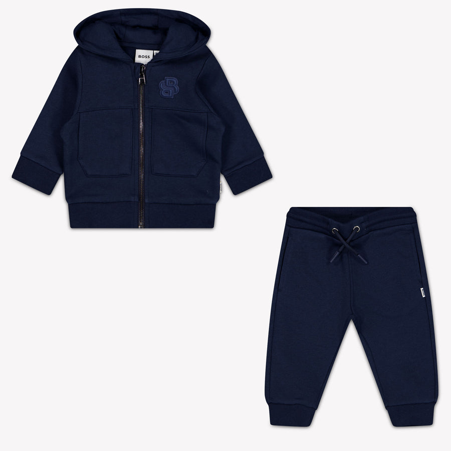 Boss Baby Boys Tracksuit in Navy