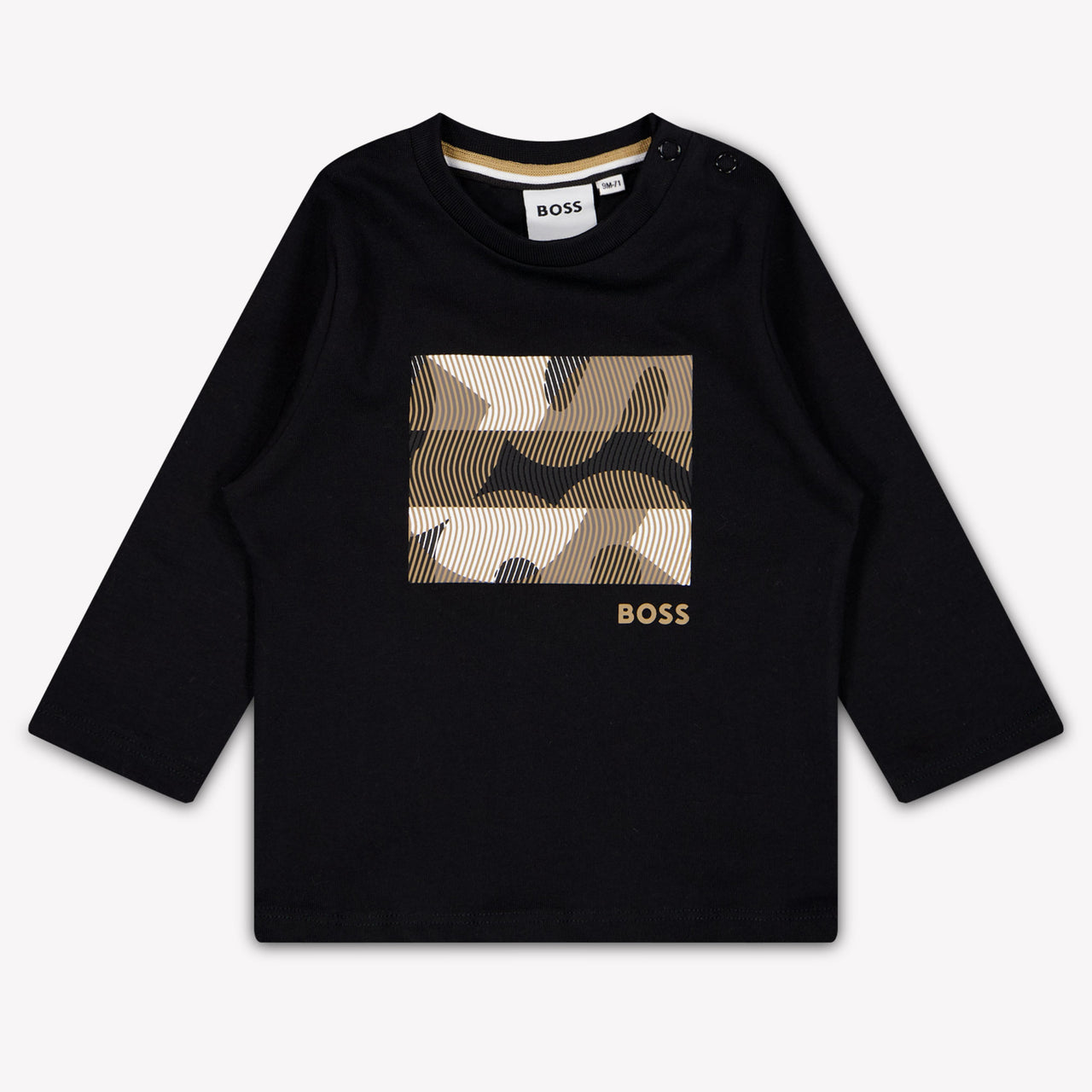 Boss Baby Jongens T-Shirt In Zwart