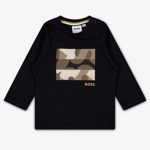Boss Baby Jongens T-Shirt In Zwart