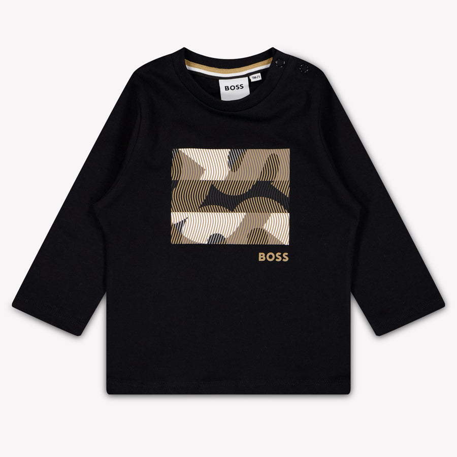 Boss Baby Jongens T-Shirt In Zwart