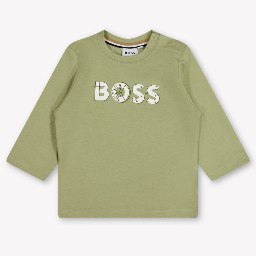 Boss Baby Jongens T-Shirt In Licht Groen