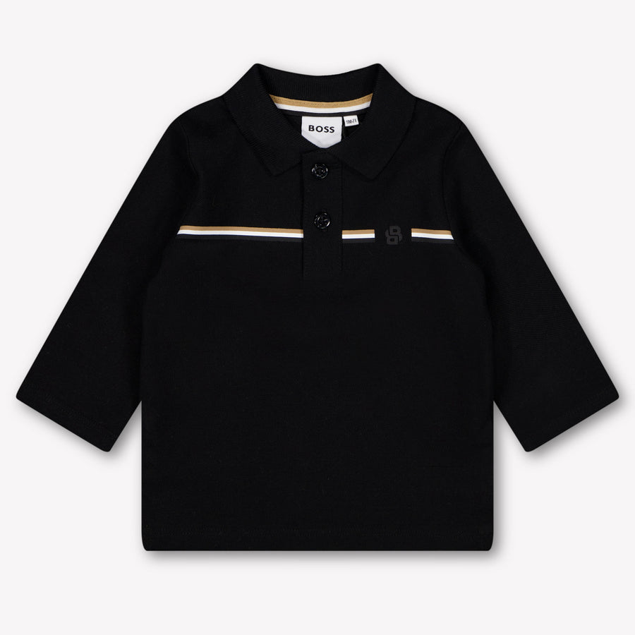 Boss Baby Jongens Polo In Zwart