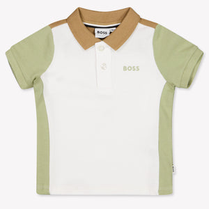 Boss Baby Jongens Polo In Wit