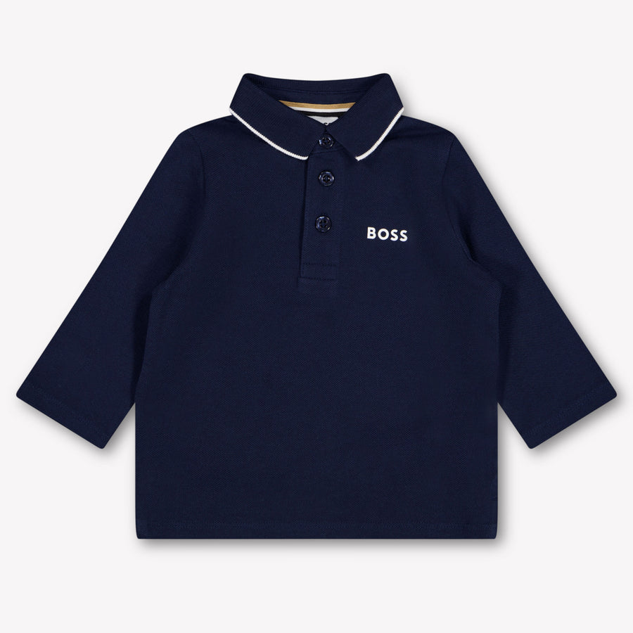 Boss Baby Jongens Polo In Navy