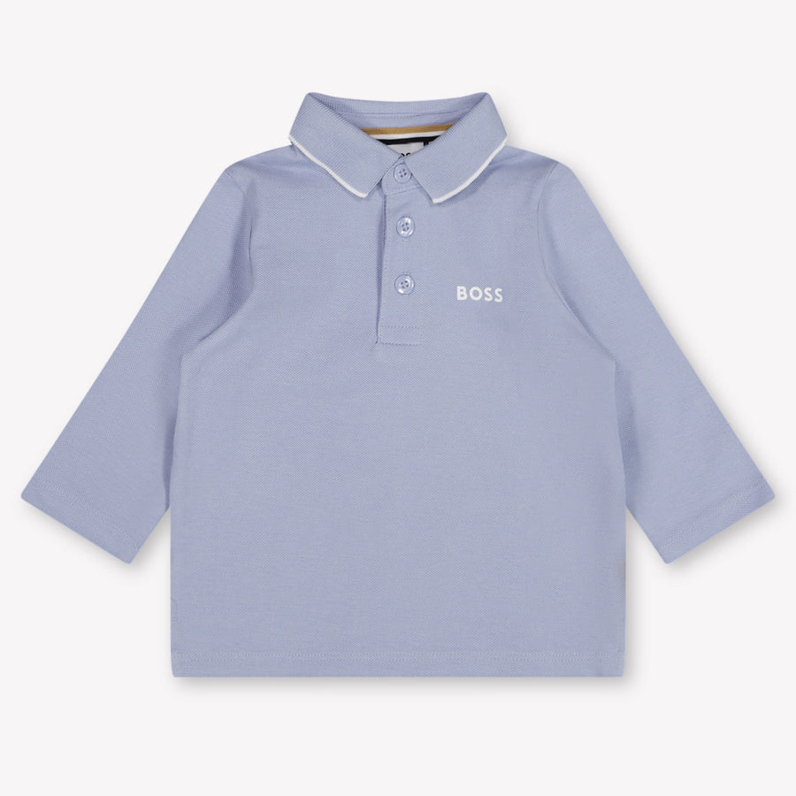 Boss Baby Boys Polo Shirt in Light Blue