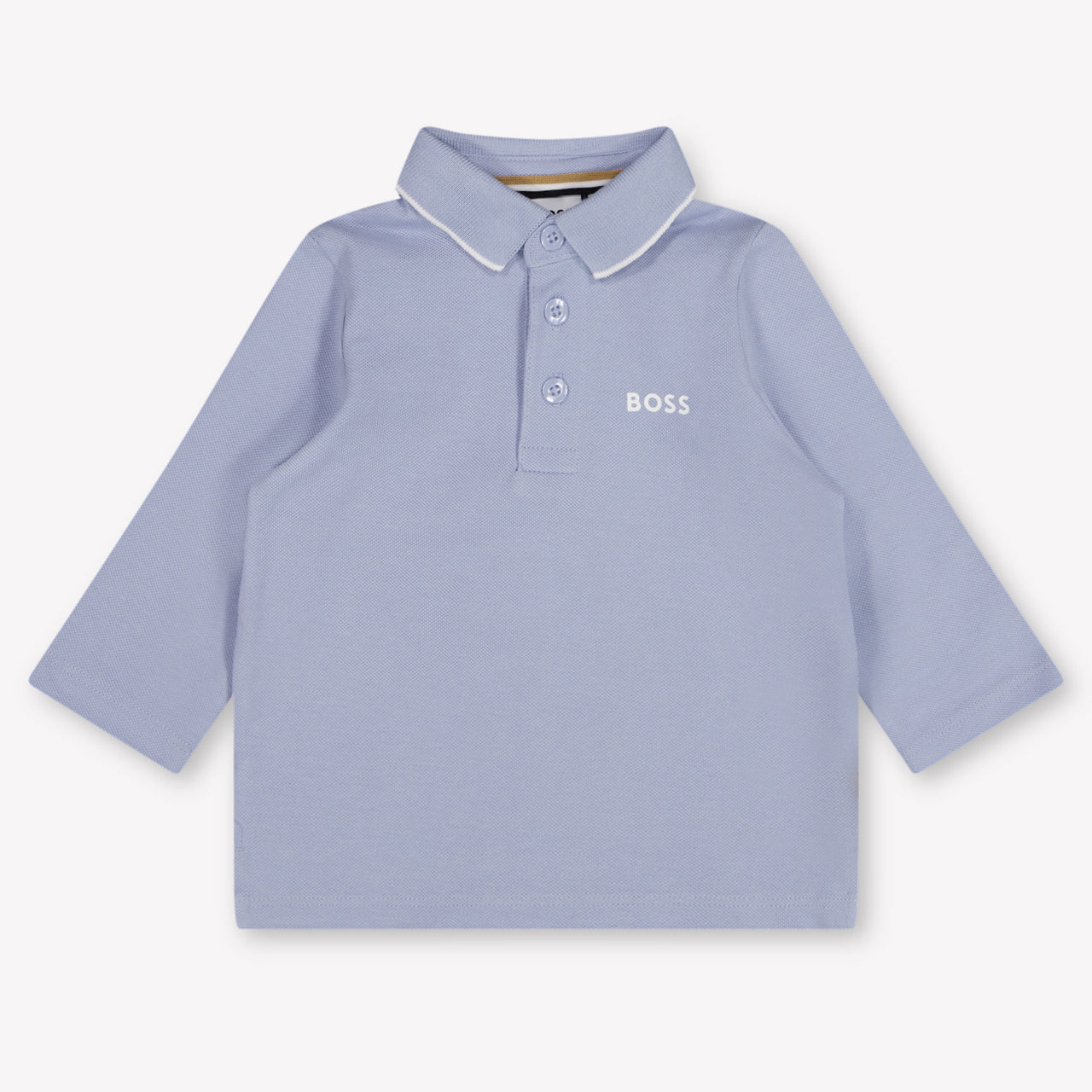 Boss Baby Jongens Polo In Licht Blauw